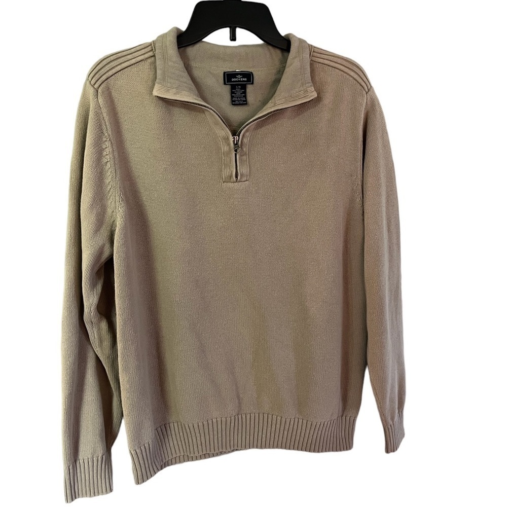 Dockers Men’s Quarter Zip Sweater